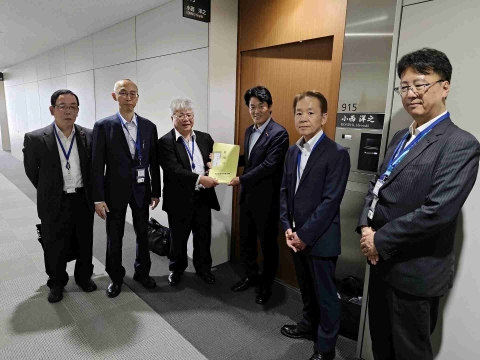 小西洋之参議院議員へ要望