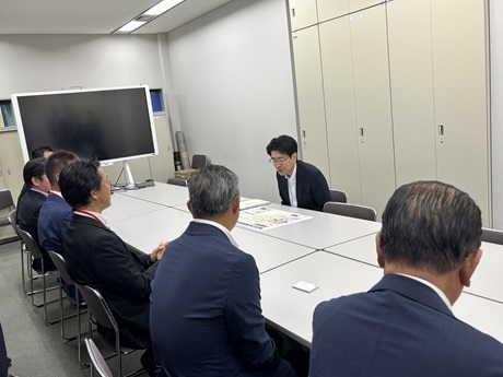 河村道路部長面談状況