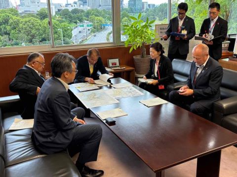 上田政務官面談状況