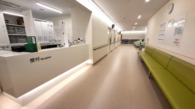 受付周辺の様子