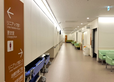 治療室前待合の様子