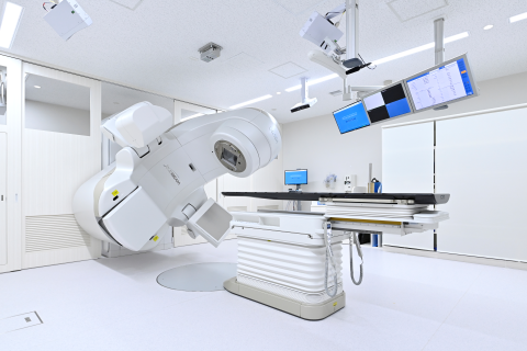リニアック装置TrueBeam室内の様子