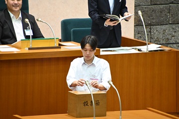 投票の様子