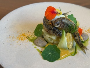 オステリアレテッレのホンモロコ料理の画像