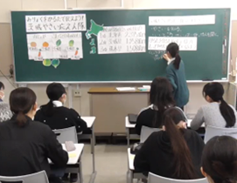 模擬授業の様子