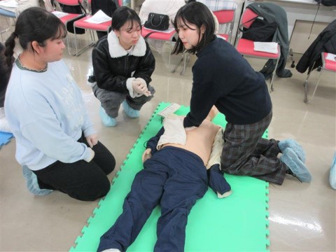 演習の様子（援助要請）の画像