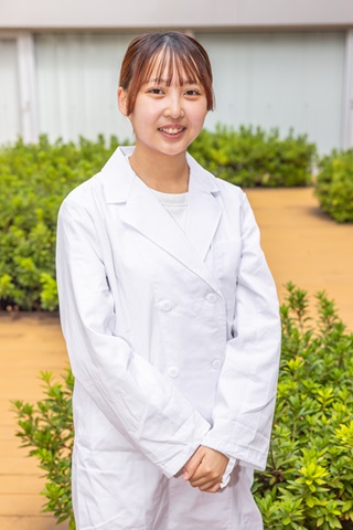 栄養学科　山本　陽詩さんの画像