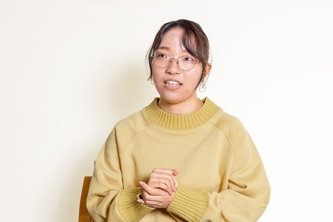 リハビリテーション学科作業療法学専攻　太田　千惺さんの画像