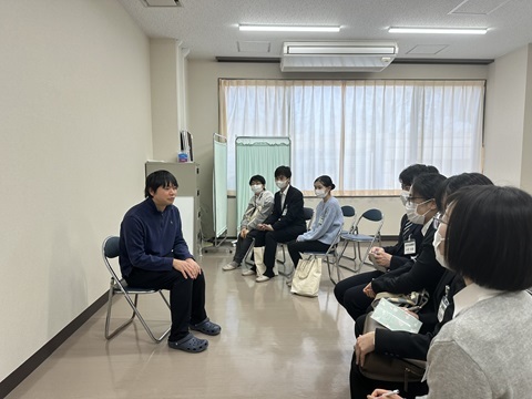 山武市国保さんぶの森診療所の見学（先生のお話を聞く）