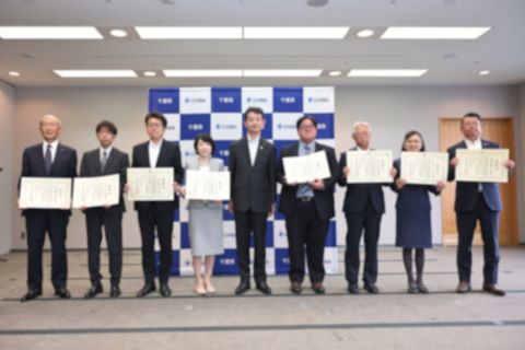 寄付者の皆様と知事