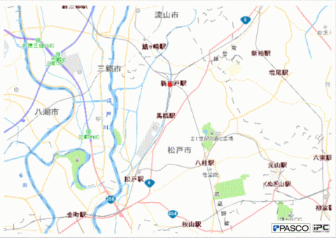 都市・地域再生利用区域(新坂川)位置図 都市・地域再生利用区域(新坂川)位置図