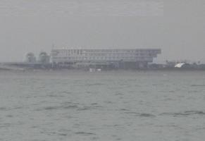 海から見えるサンライズ九十九里