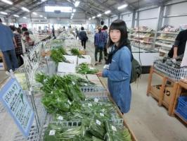 なのはな農産物直売所でお買いもの