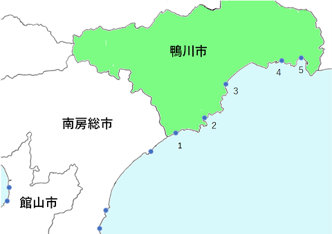 鴨川市地図画像