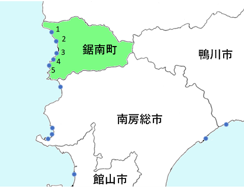 鋸南町地図画像