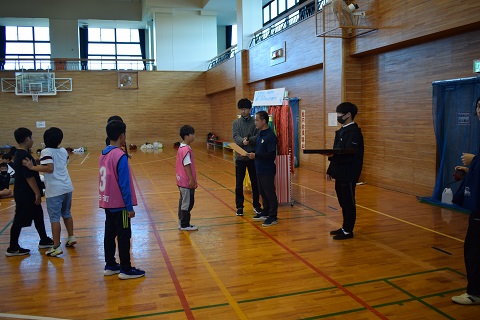 トレジャー鬼ごっこ大会表彰式