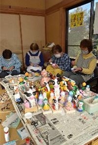 匝瑳市のひょうたん絵付け体験の写真