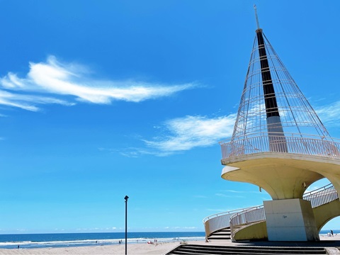 九十九里町の風景の画像