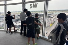 ランプセントラルタワーでの見学風景