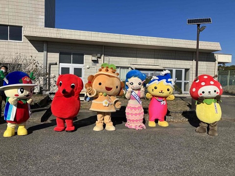 山武地域の各市町マスコットキャラクターの画像