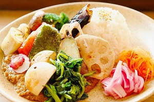 numa cafeのカレーの写真