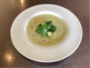 トラットリアキタッラのベジタリアンスープ