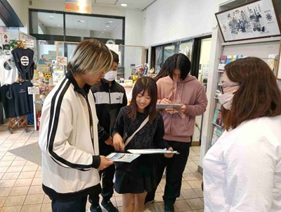 フィールドワークの様子