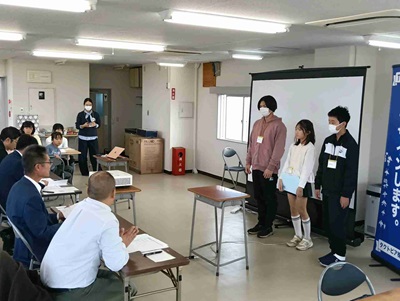 最終発表の様子