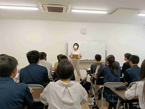 道の駅の講義の様子