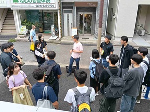 フィールドワークの様子