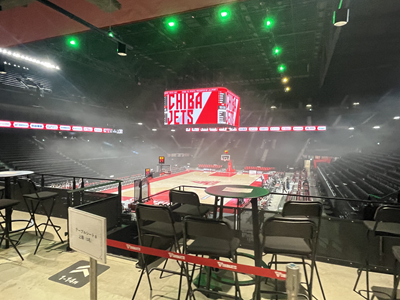 ららアリーナの会場の様子