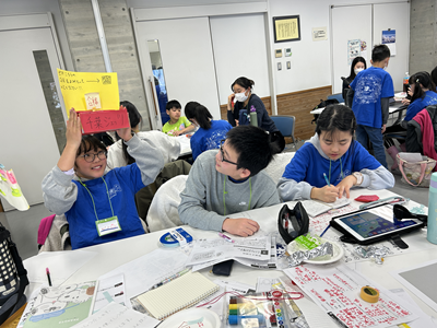 最終発表の準備の様子