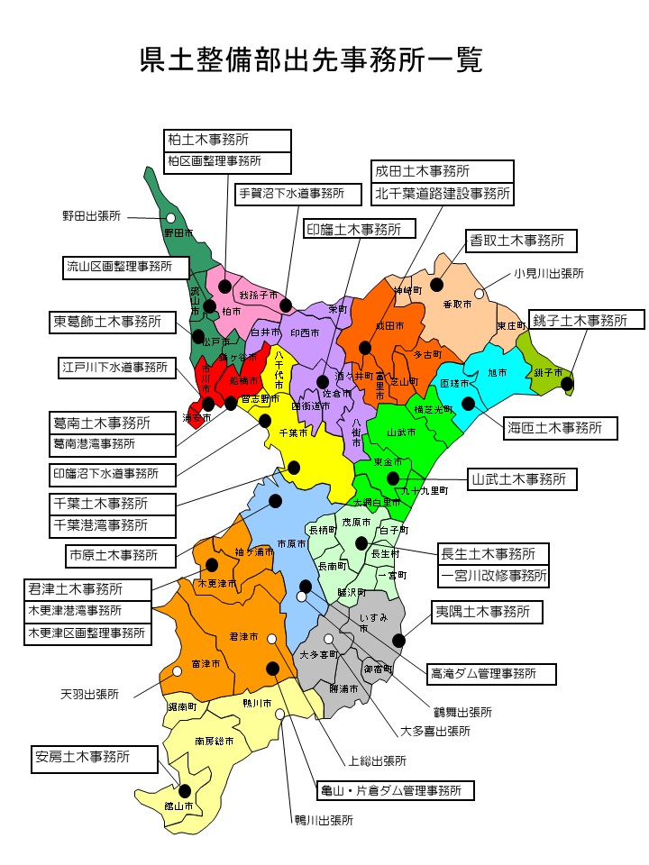 県土整備部出先事務所一覧