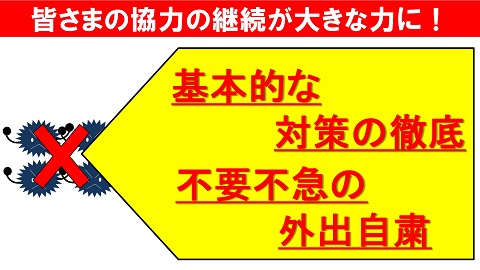 皆さまの協力の継続が大きな力になります