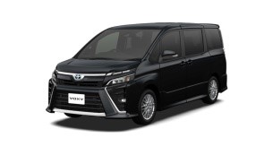 画像：貸与車両（ヴォクシー）