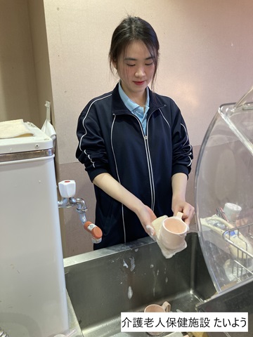 介護施設で働く職員