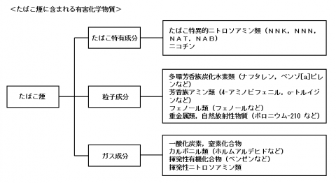 たばこ有害物質