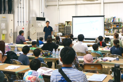 夏休みものづくり体験2025司会あいさつ