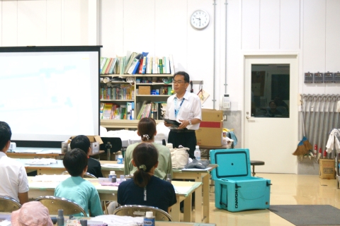 夏休みものづくり体験2025校長あいさつ
