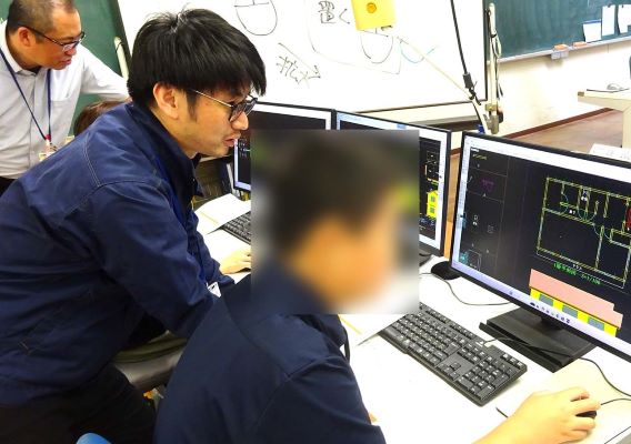 福祉住環境CADコース体験の様子