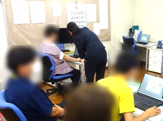 職域開拓コース体験の様子