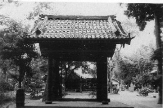 願勝寺の山門の写真