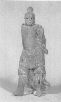 木造毘沙門天立像の写真