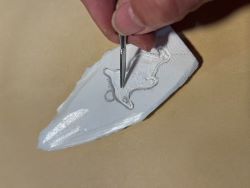 イカDeチーバくんのキーホルダーのサンプル写真