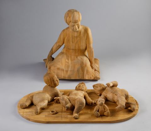 彫刻 県展賞 授賞作品写真