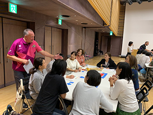 Workshop leaning from the experiences by Coventry Ambassadors, city volunteers since London 2012（Narita City Area）