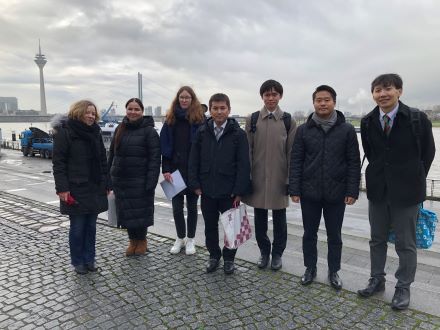 Düsseldorf City staff and Chiba Prefectural staff