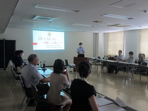 チーバくんグローバルパートナーズ意見交換会風景画像2023年9月6日（水曜日）