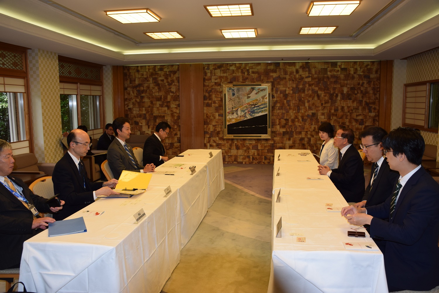 処形室 台北駐日経済文化代表処代表と知事の面談について（令和5年6月19日）／千葉県
