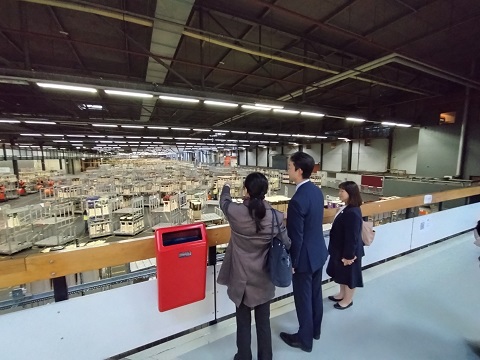 アールスメール花市場の見学